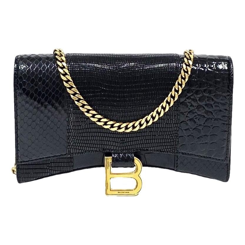 Balenciaga Hourglass leather crossbody bag
