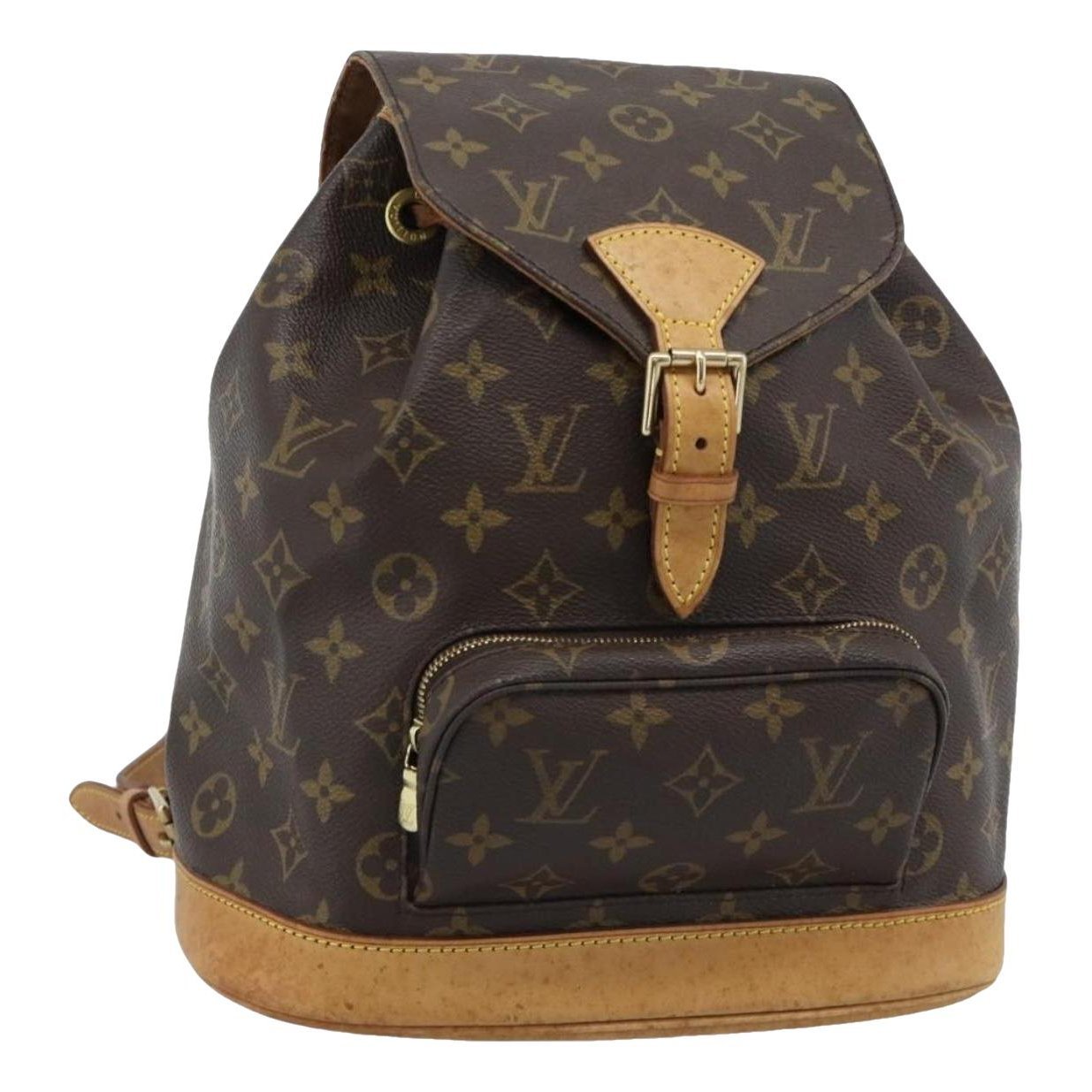 Montsouris leather backpack