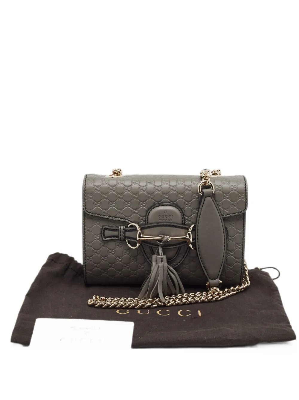 Emily Microguccissima crossbody bag