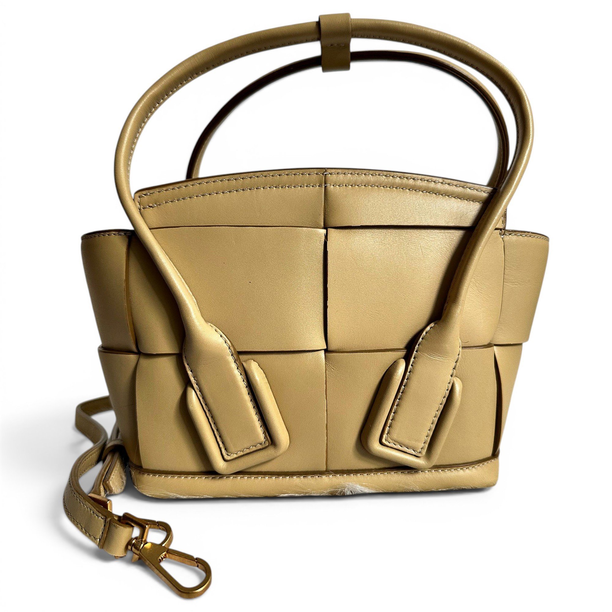 Arco leather handbag