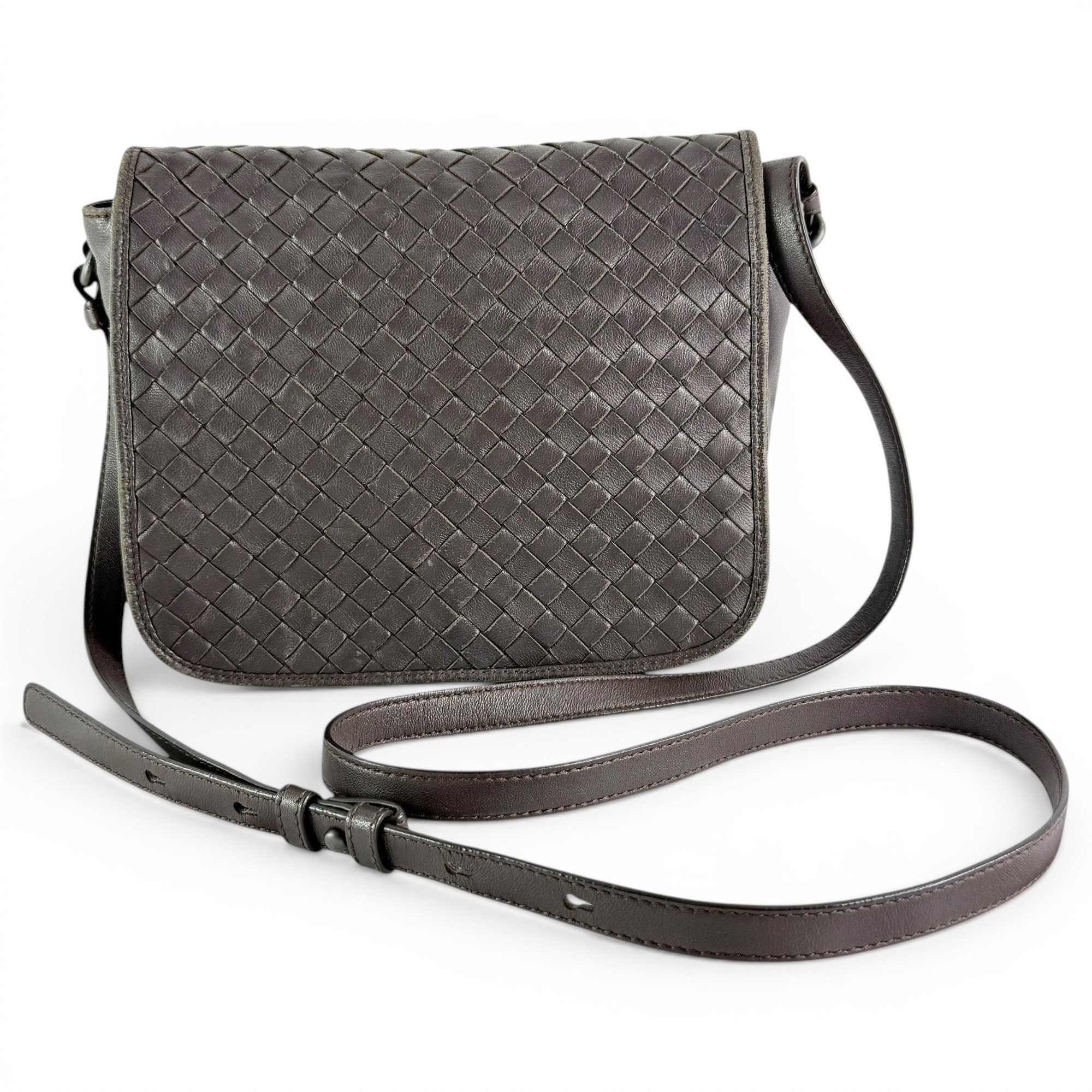 Leather crossbody bag