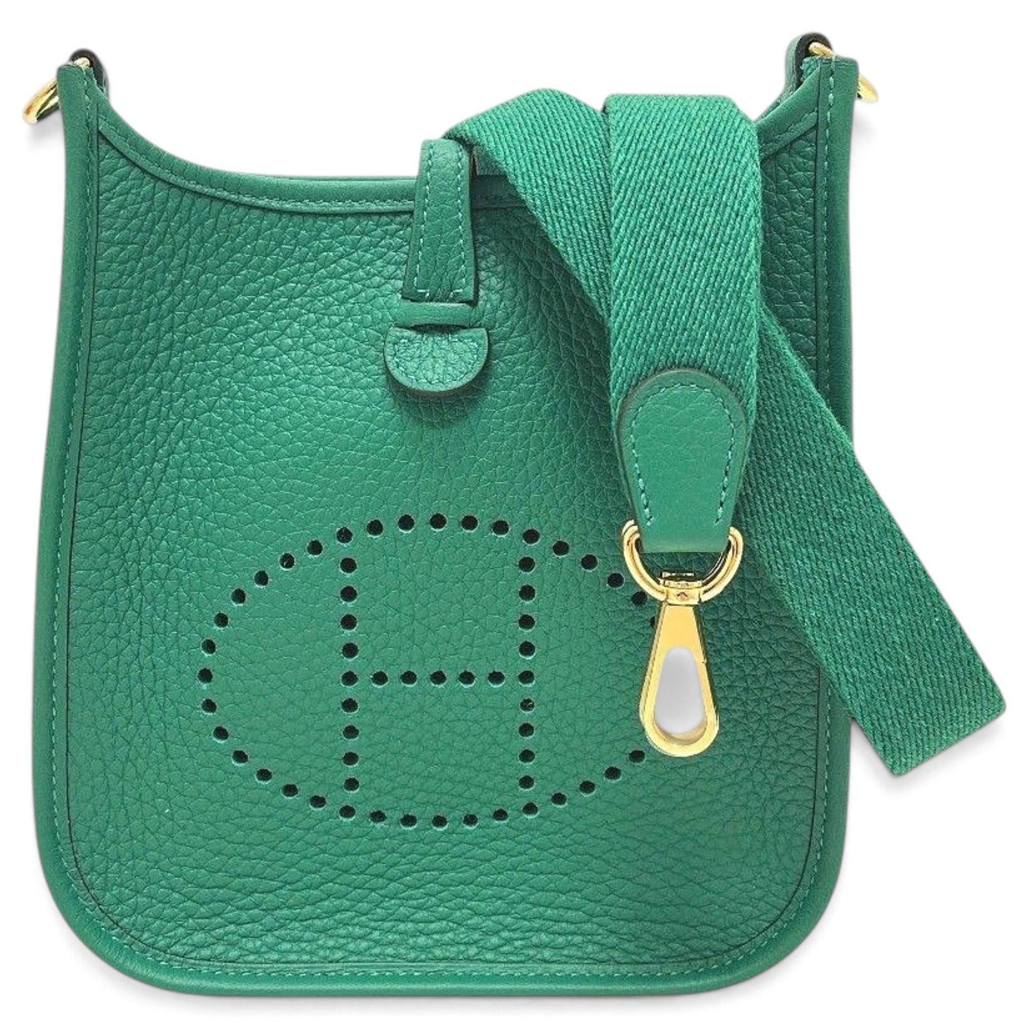 Evelyne leather handbag