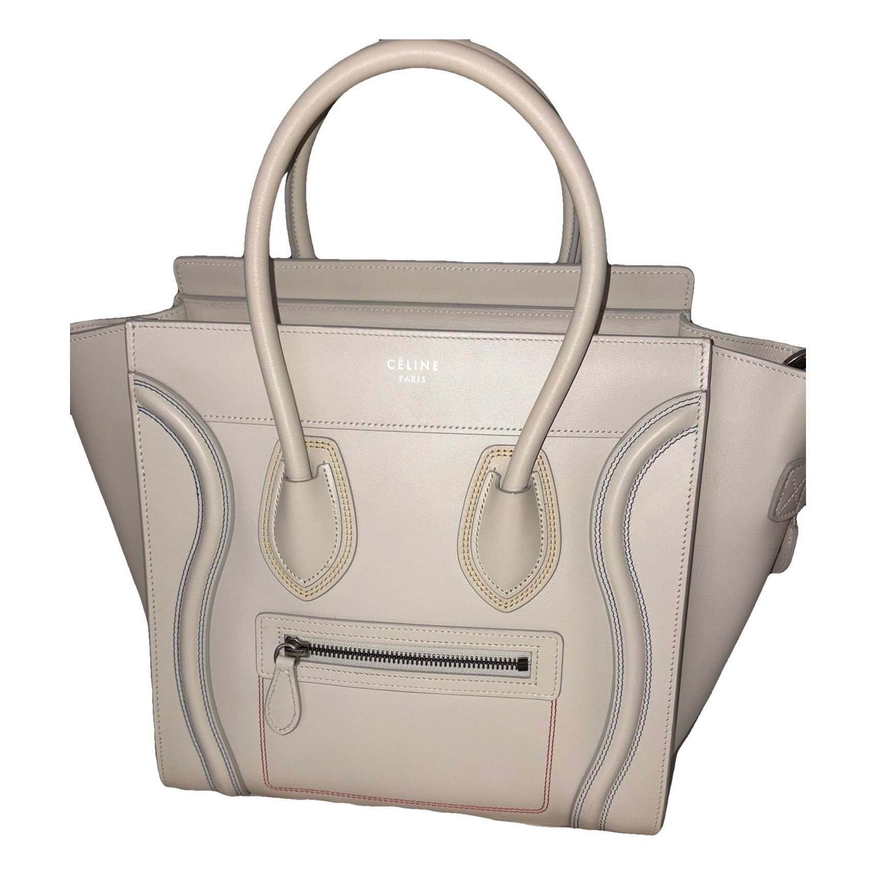 Celine Luggage pony-style calfskin handbag