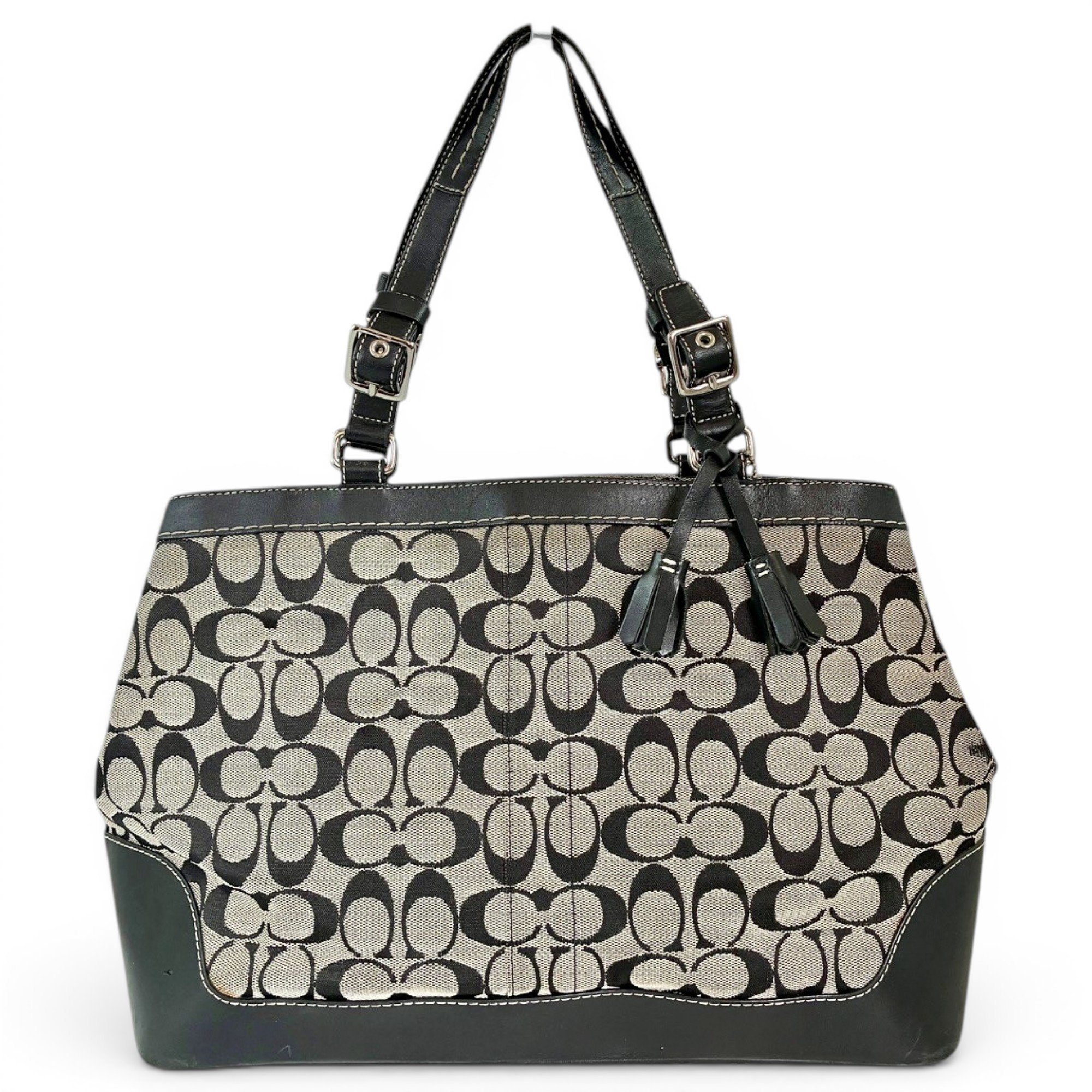Signature Sufflette cloth handbag