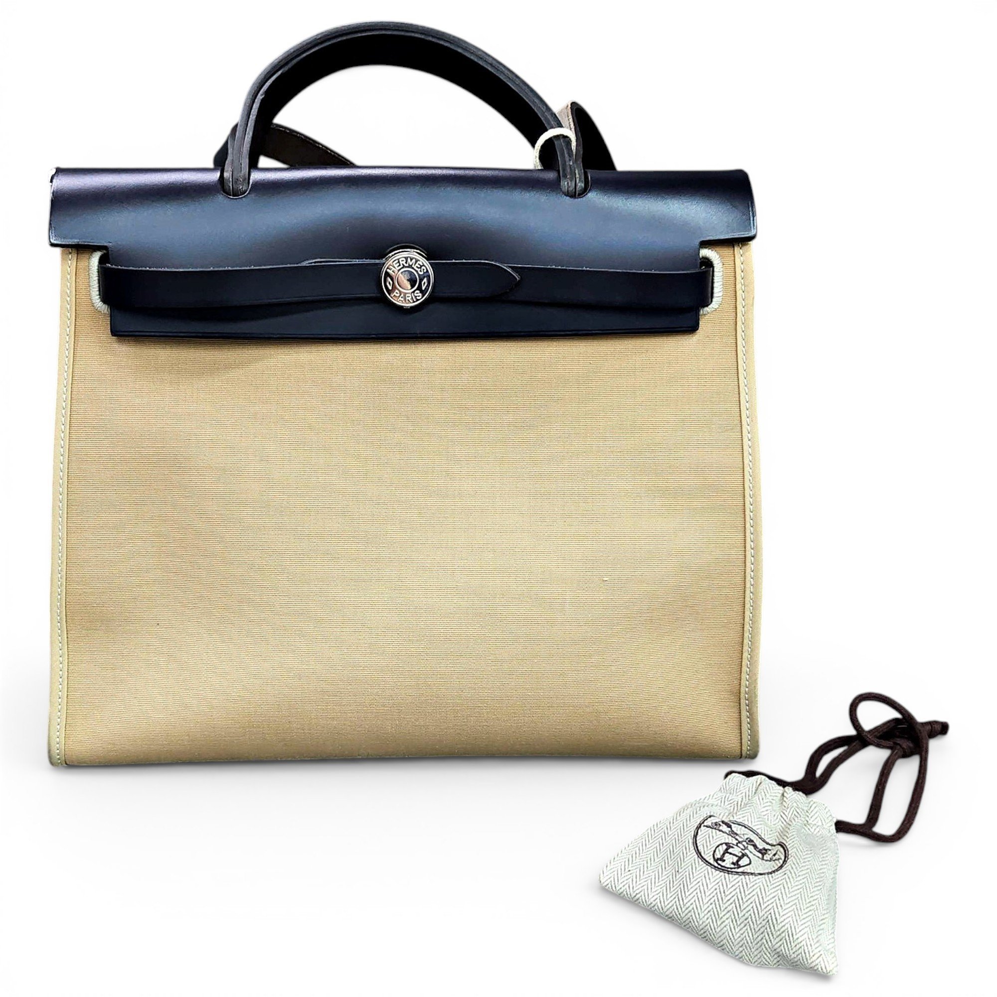Herbag leather handbag