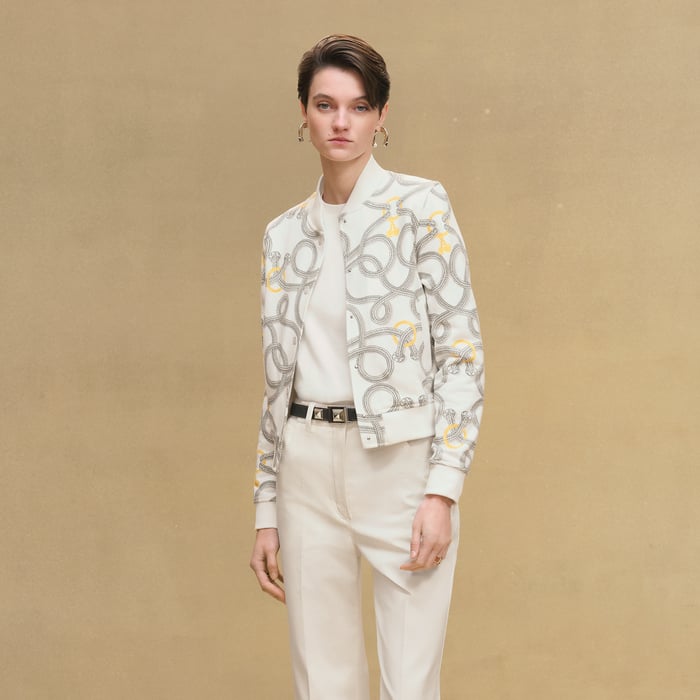 Blanc Cassé "Palefroi Remix" Varsity Jacket