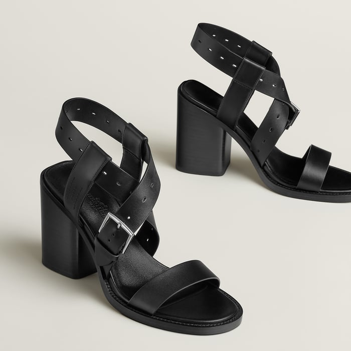 Noir Milly 90 Sandal