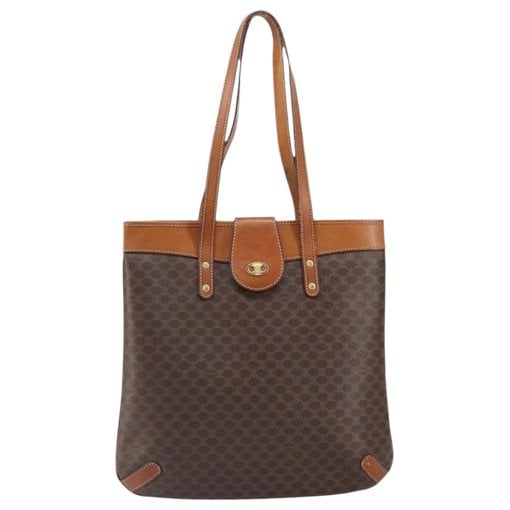 Leather tote