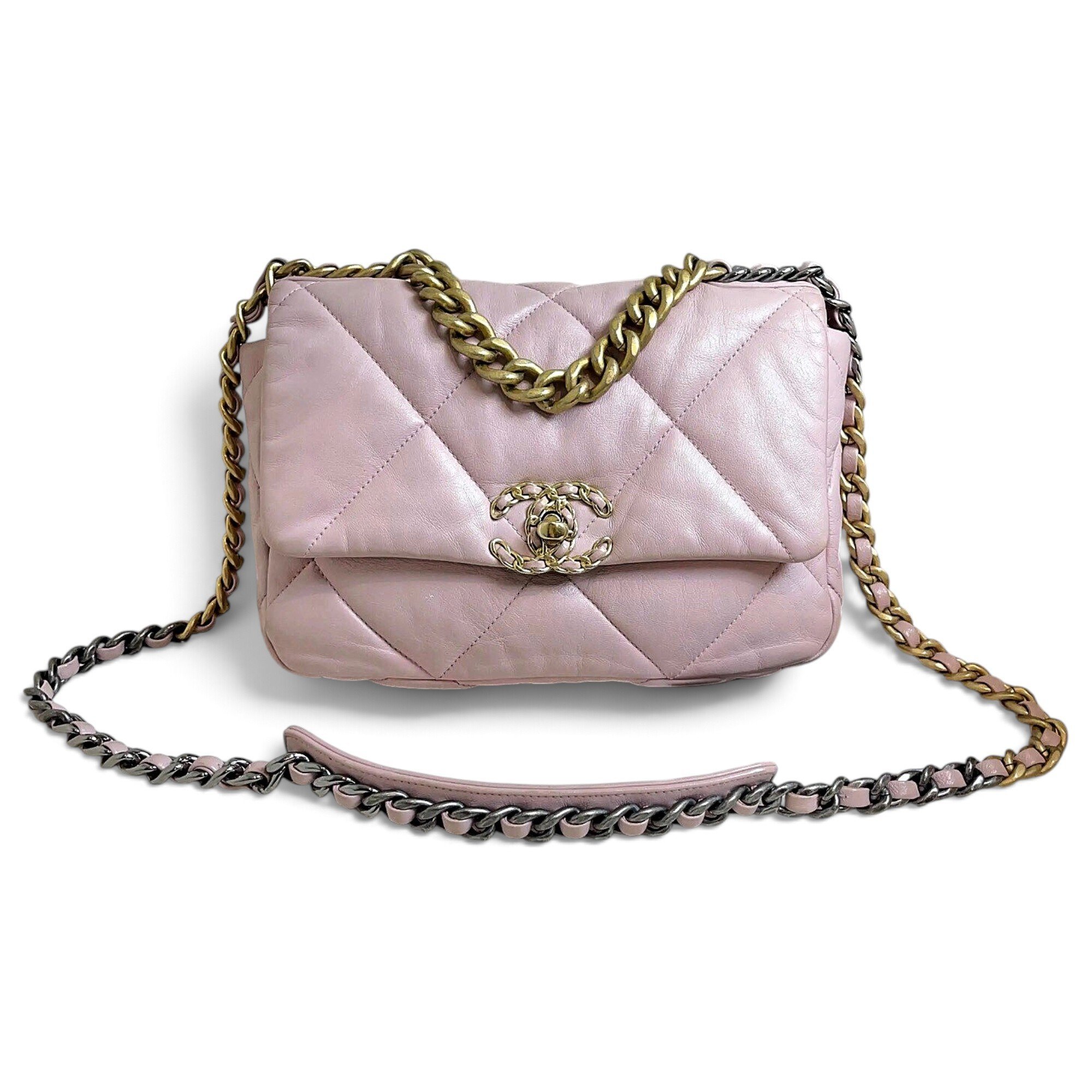 Chanel 19 leather handbag