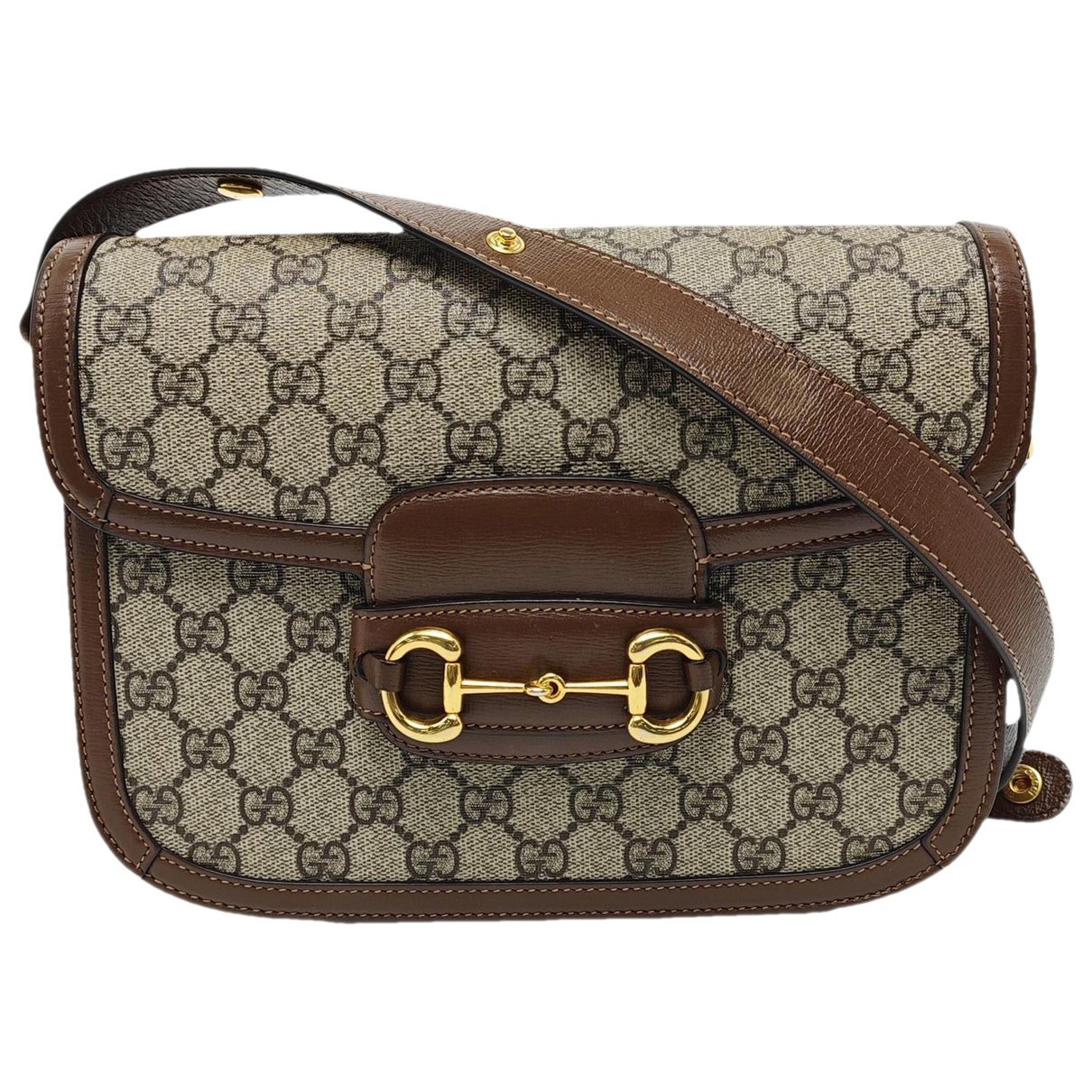 Handle Horsebit 1955 leather crossbody bag