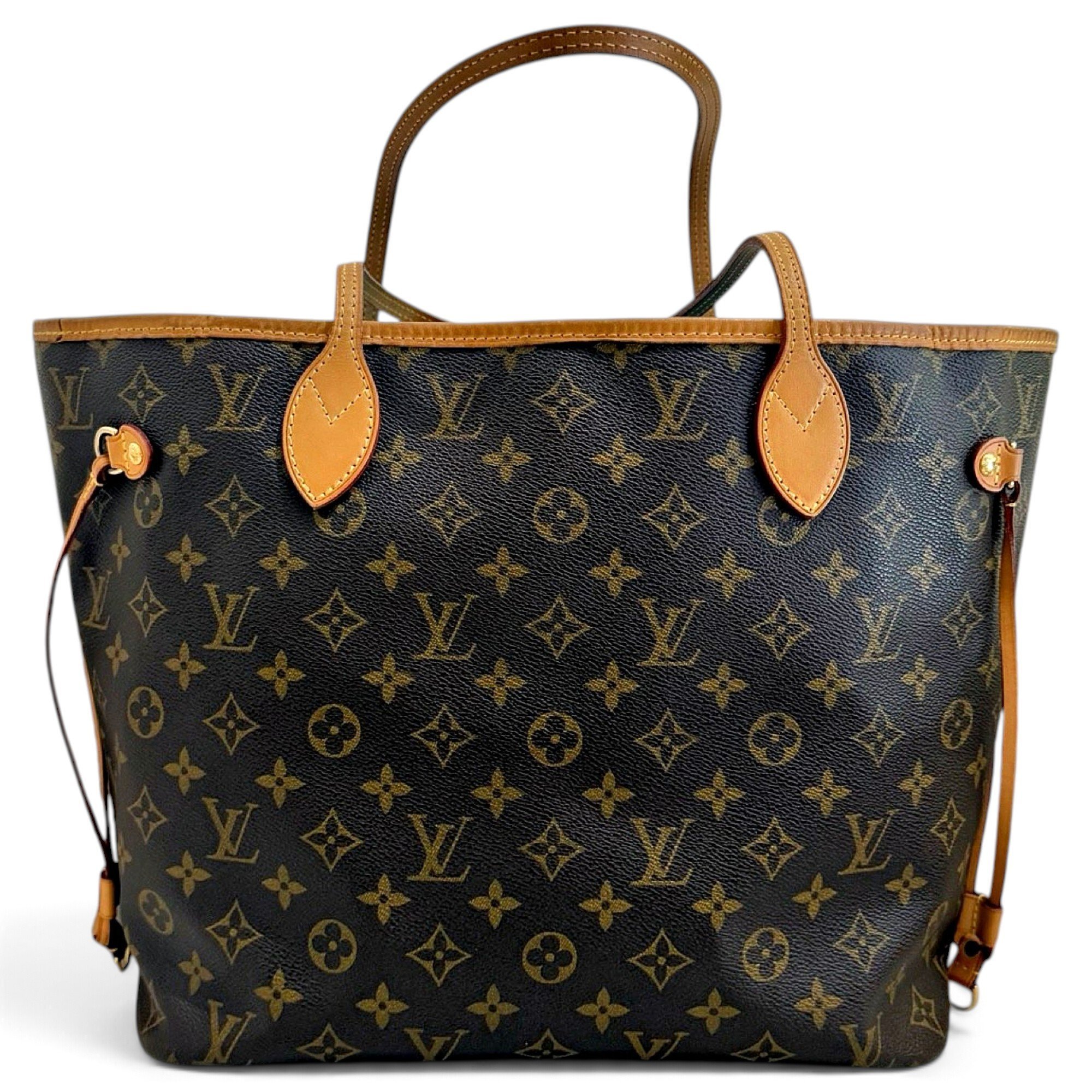 Neverfull leather tote