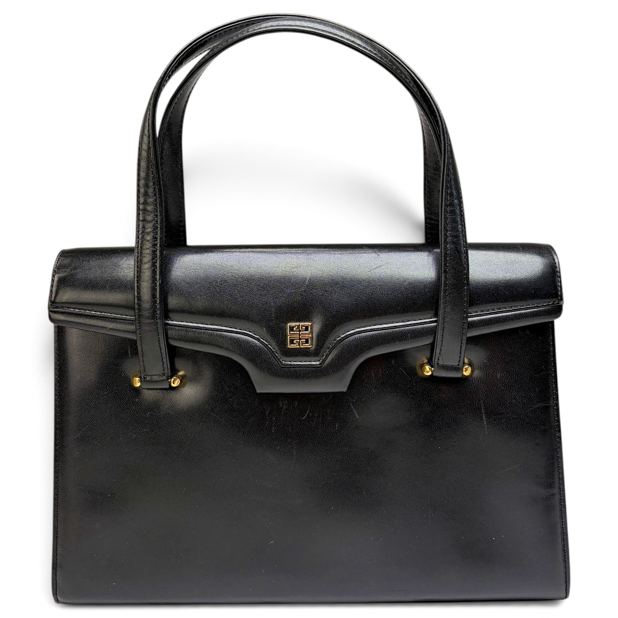 4G leather handbag