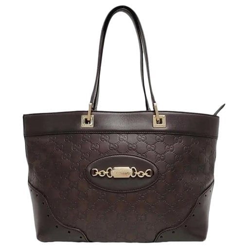 Leather handbag
