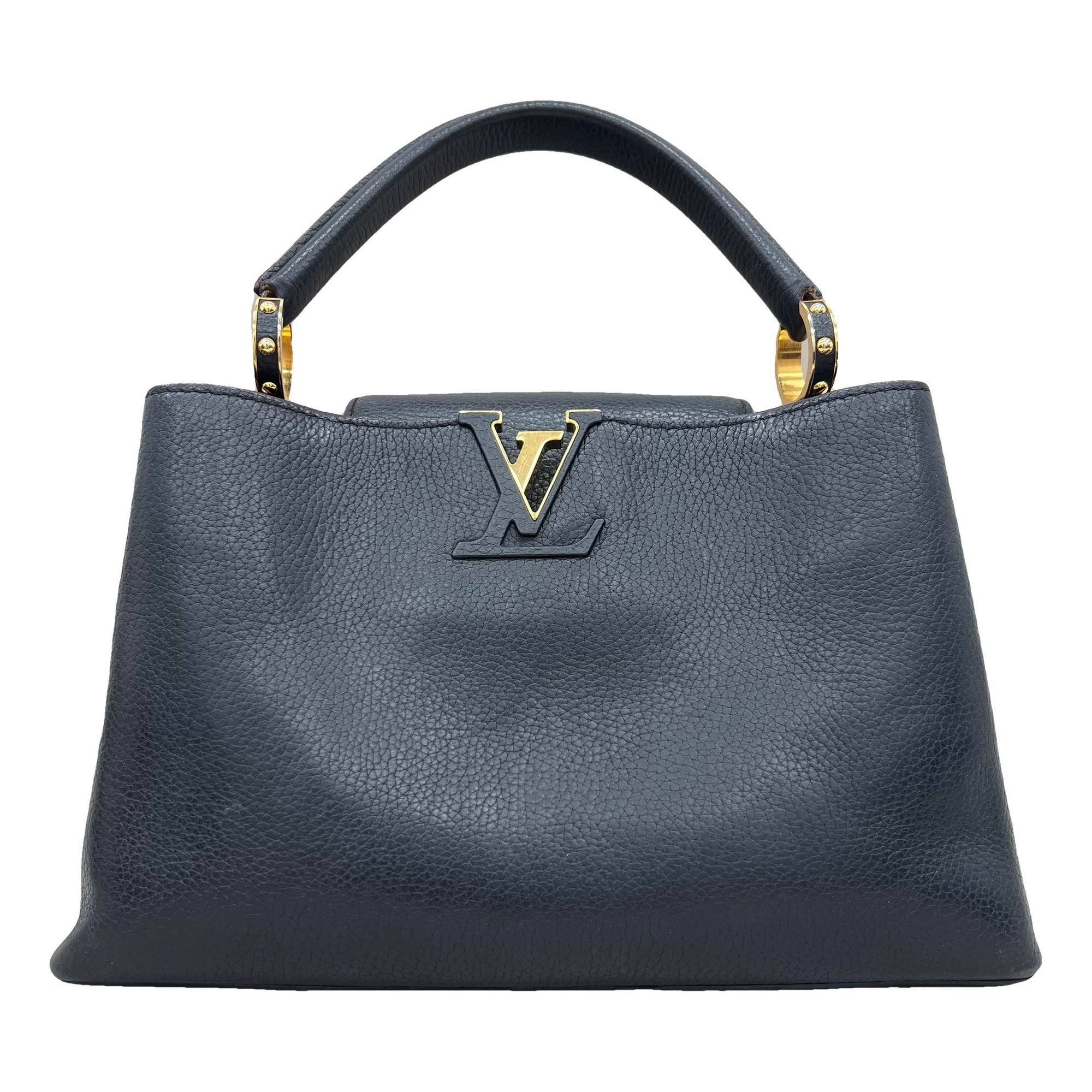 Capucines leather handbag