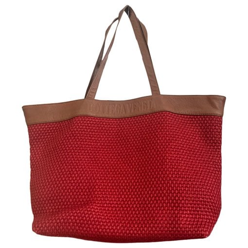 Leather tote
