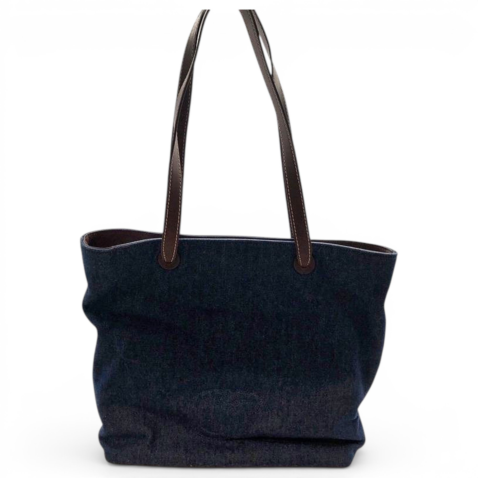 Leather tote