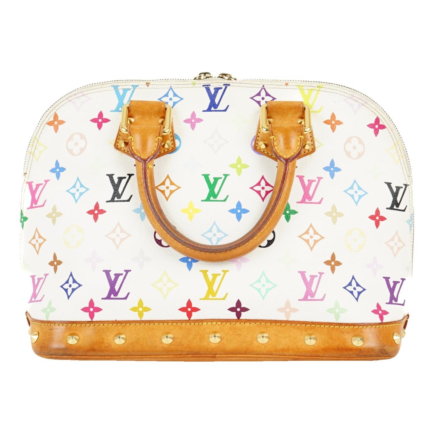 Alma leather handbag