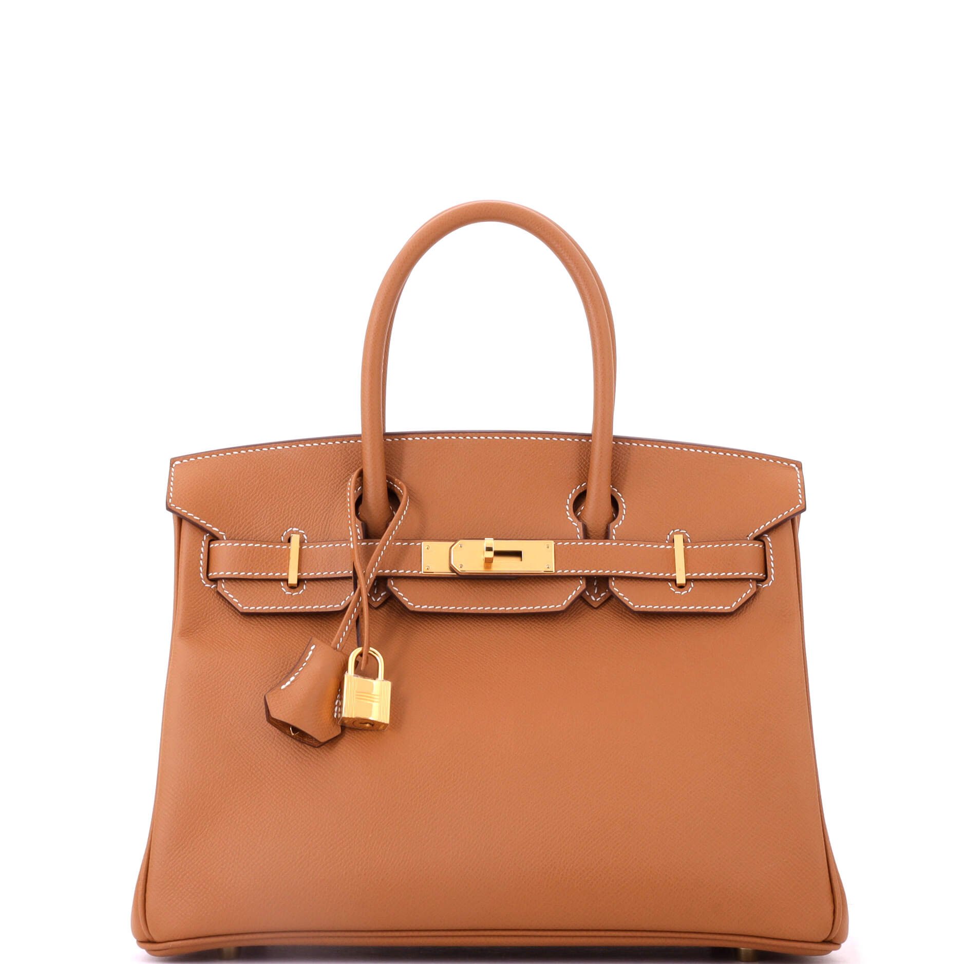 Birkin Handbag Gold Epsom with Gold Hardware 30