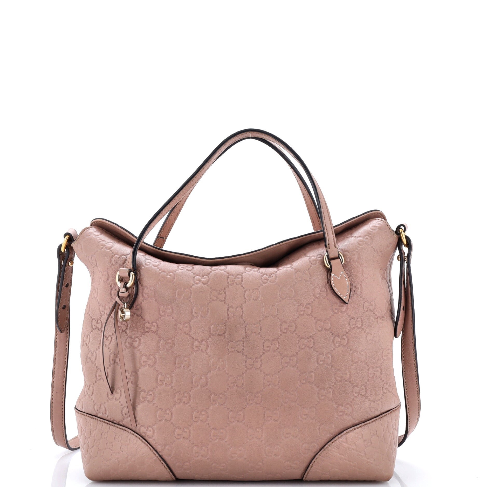 Bree Convertible Top Handle Bag Guccissima Leather Medium