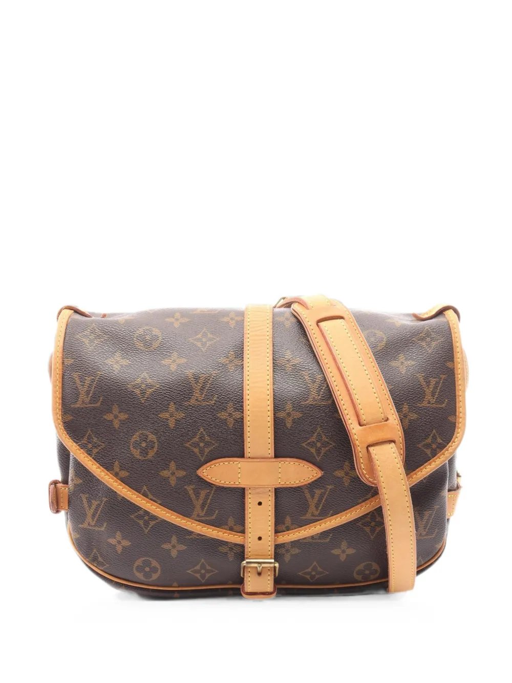 2008 30 Saumur monogram shoulder bag