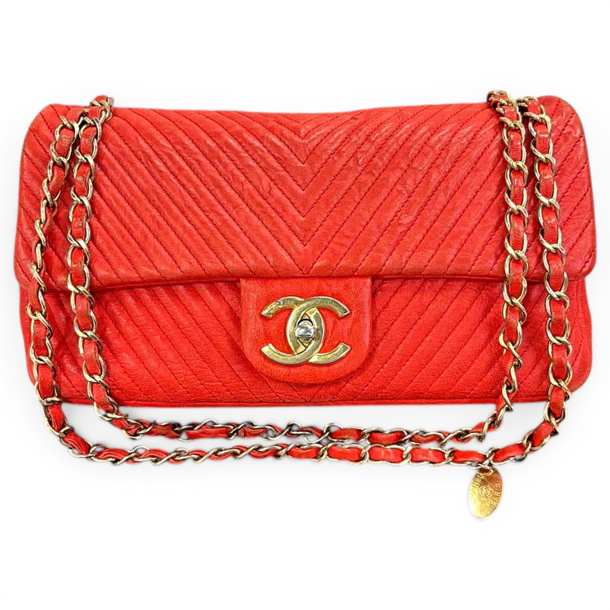 Leather crossbody bag