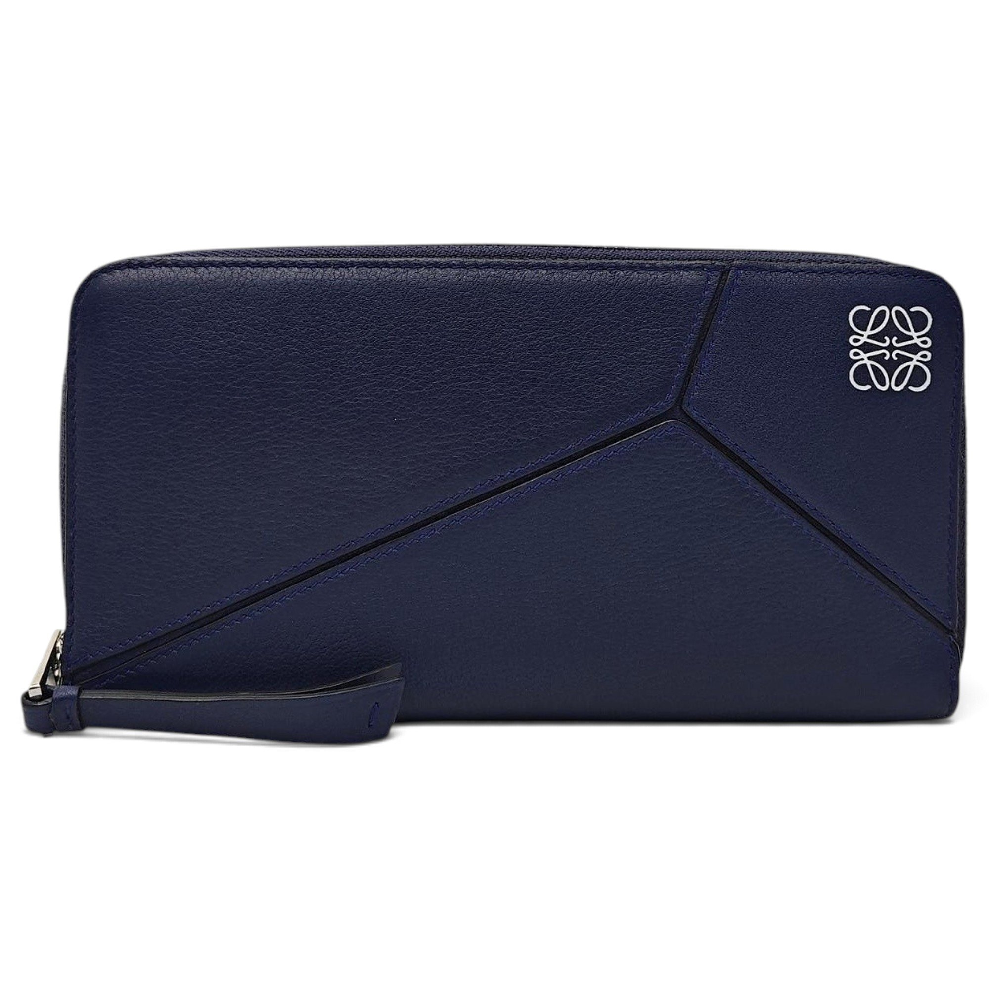 Puzzle leather handbag