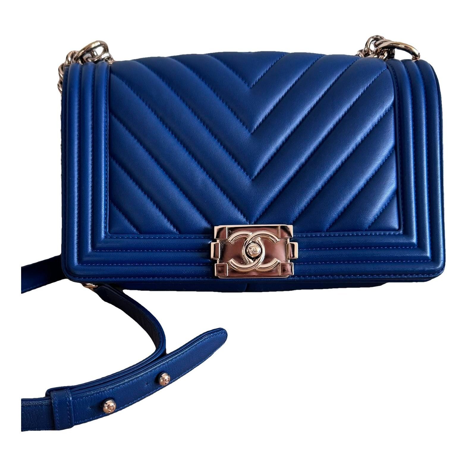 Boy leather crossbody bag