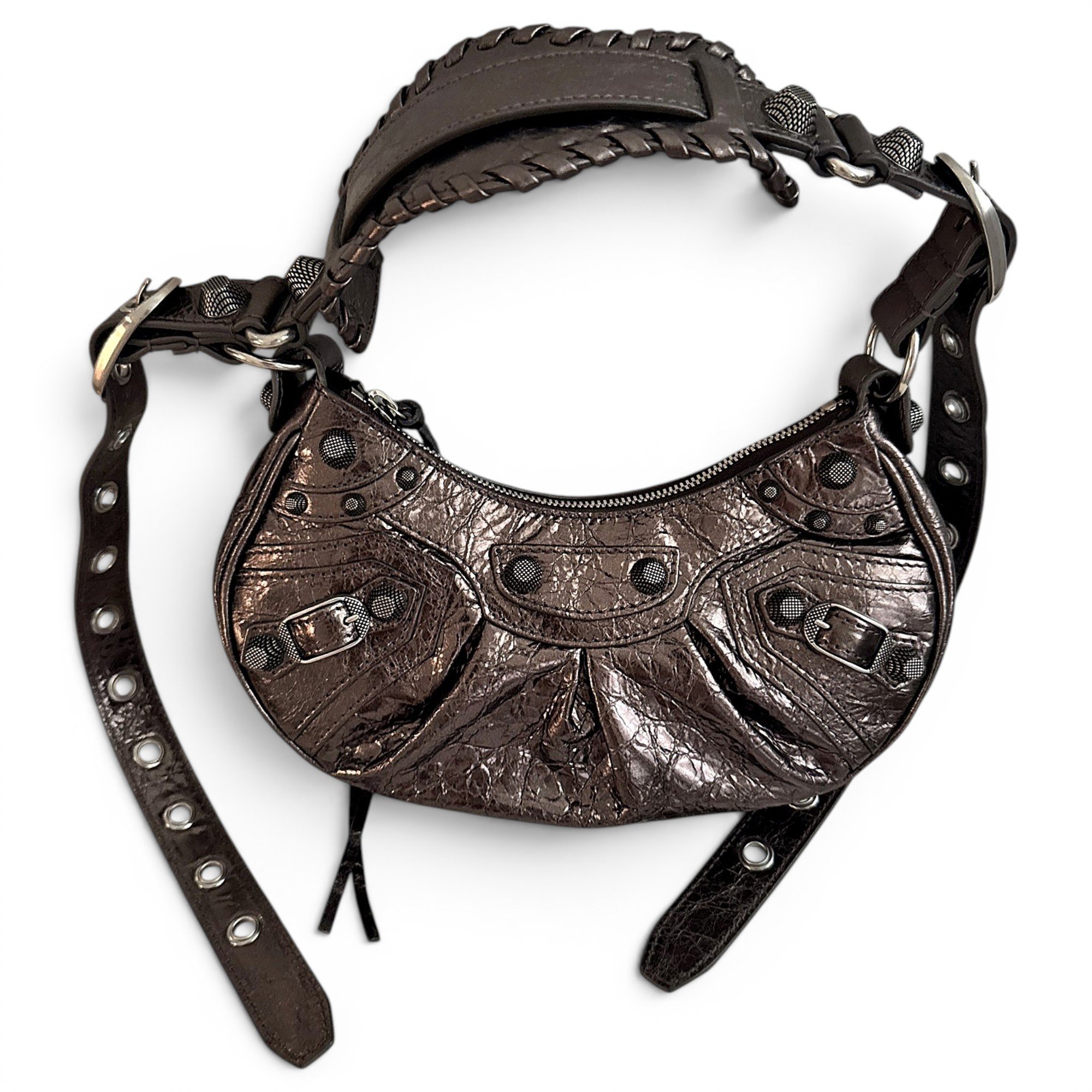 Le Cagole leather handbag