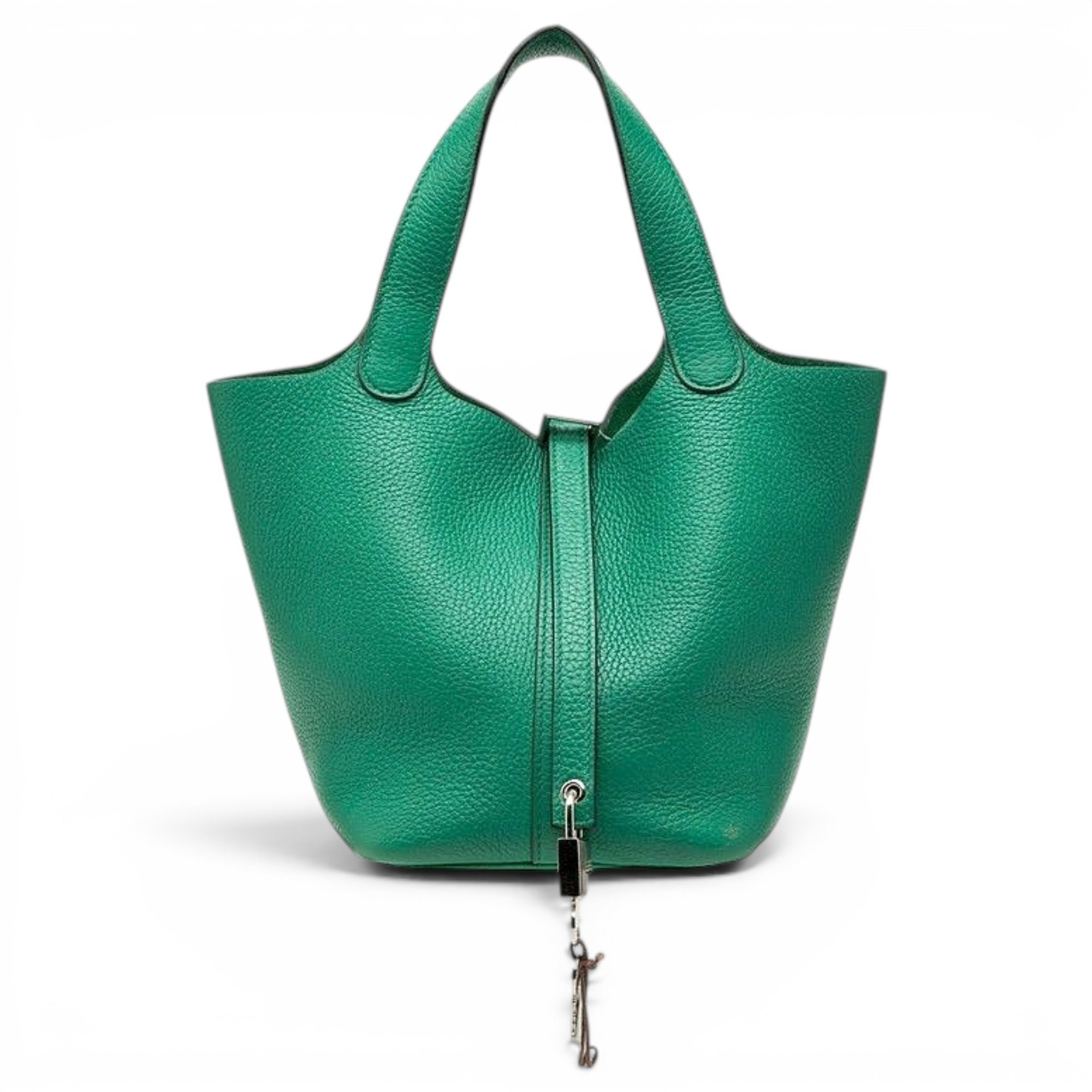 Picotin leather handbag