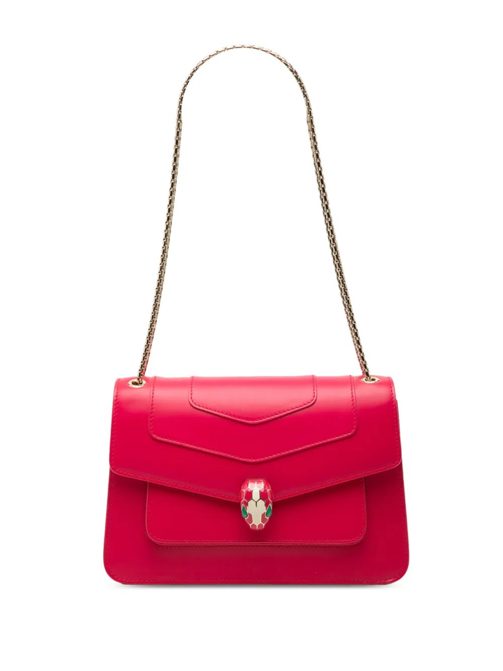Bvlgari 2010-2026 Calfskin Serpenti Forever shoulder bag