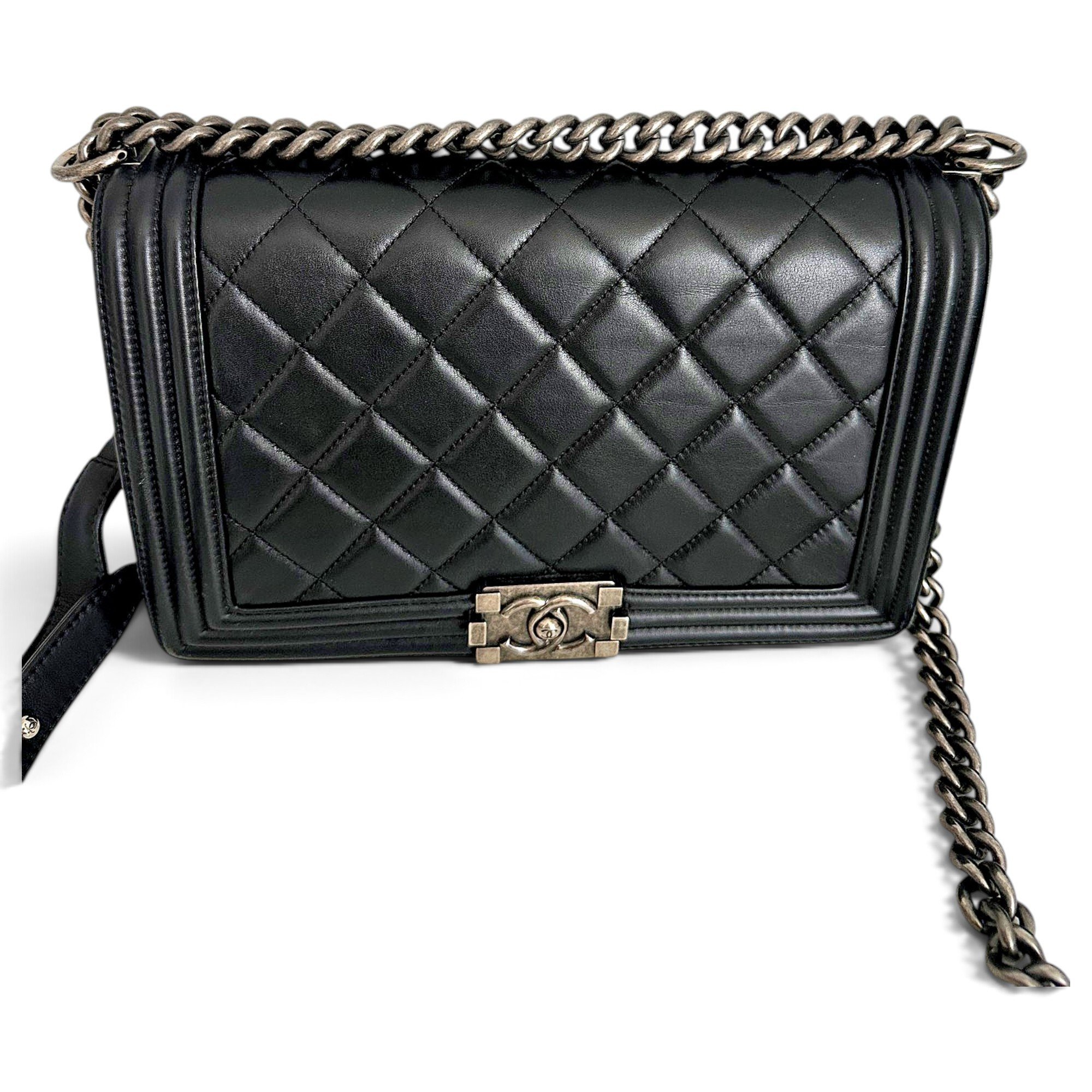 Boy leather handbag