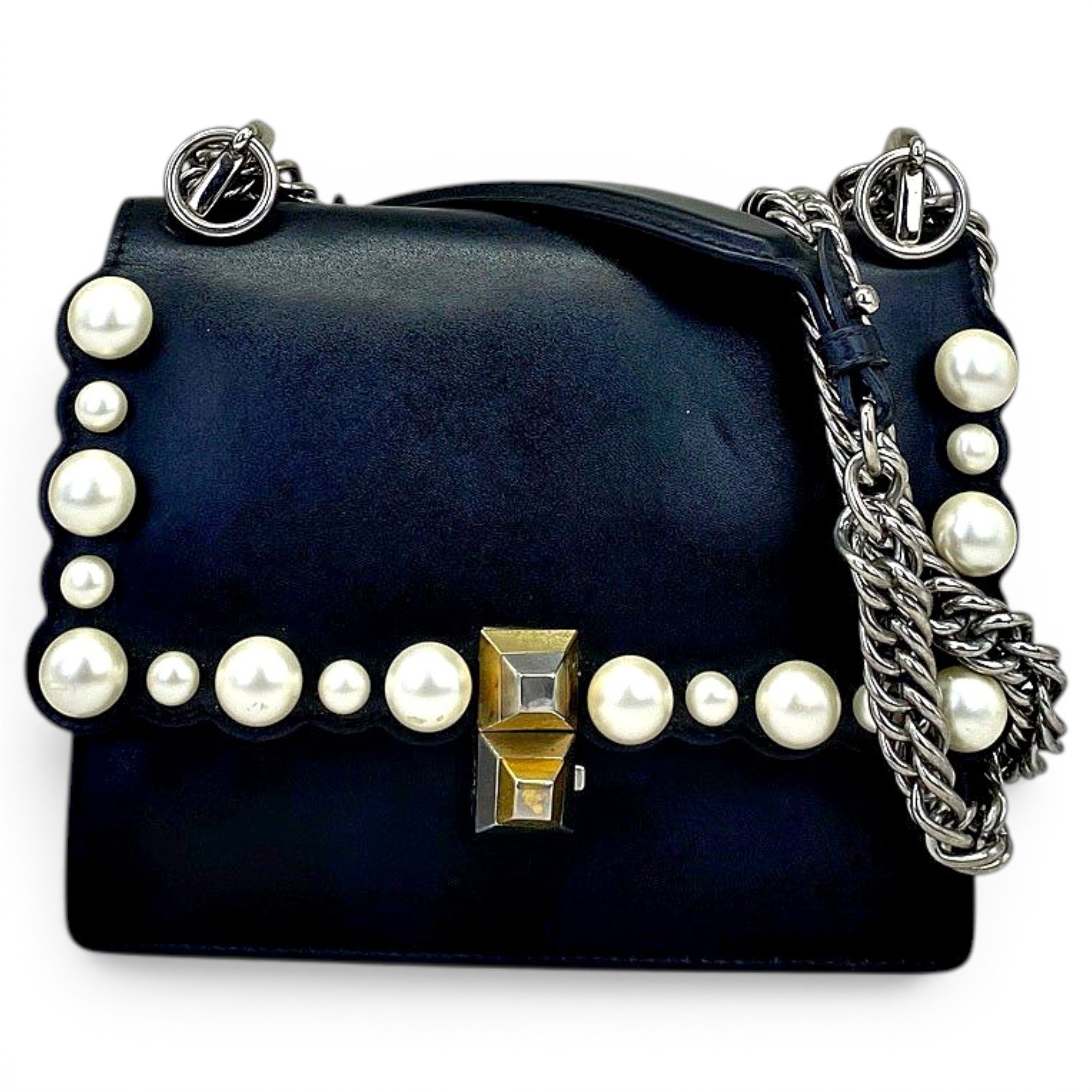 Kan I leather handbag