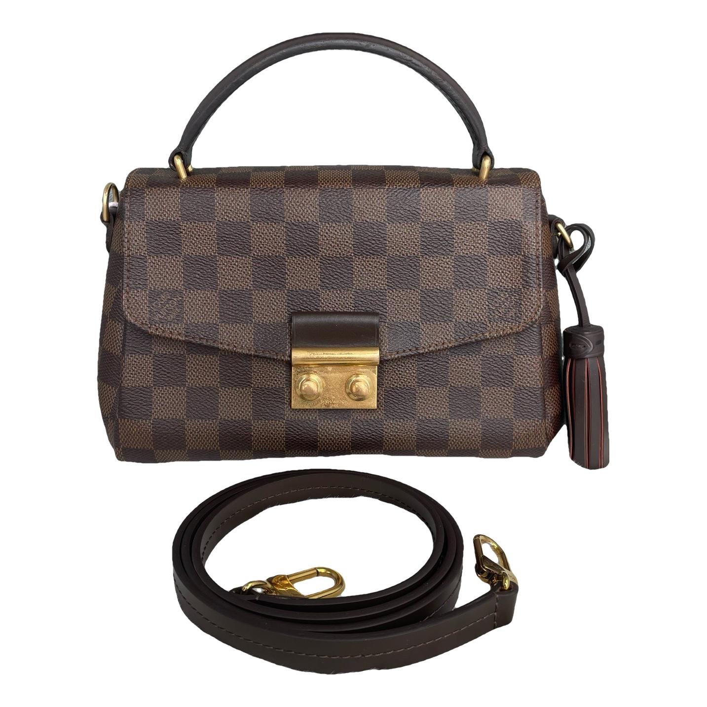 Croisette leather handbag