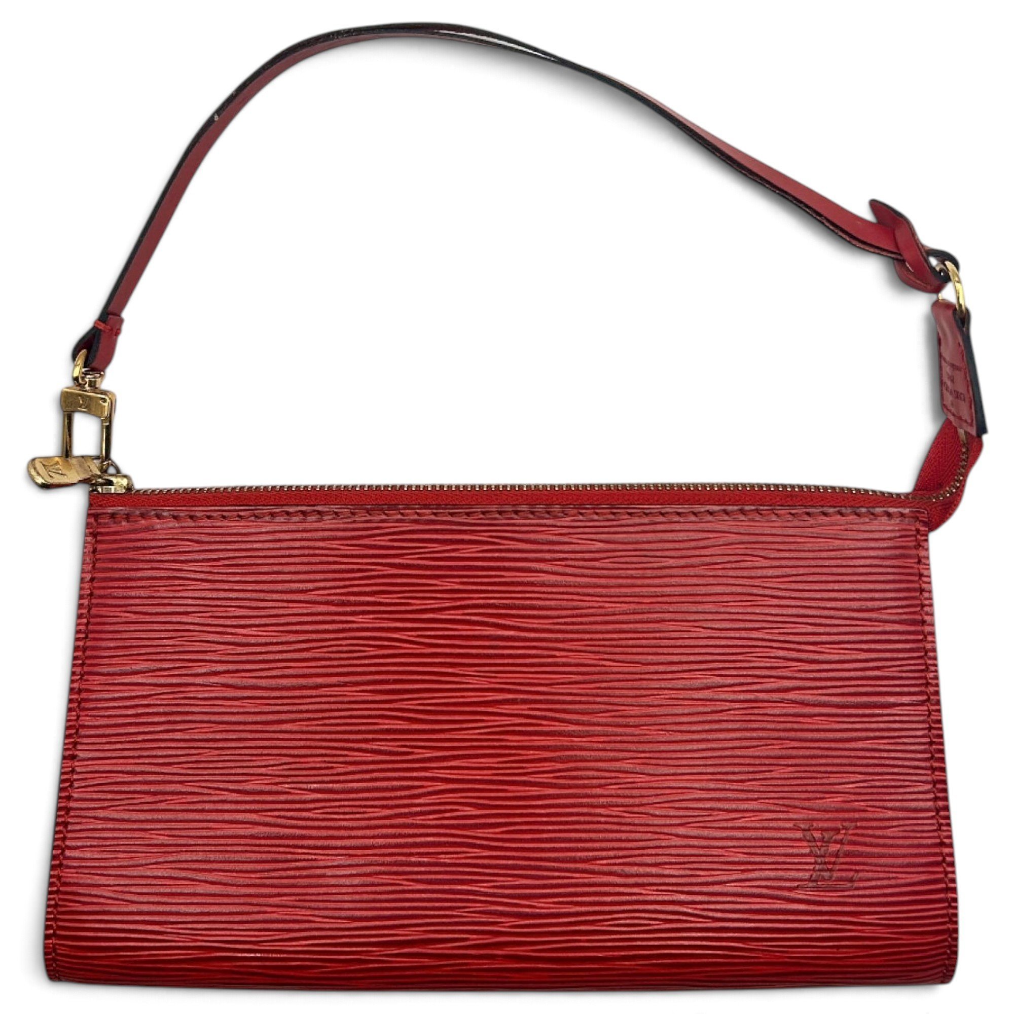 Pochette Accessoire leather handbag