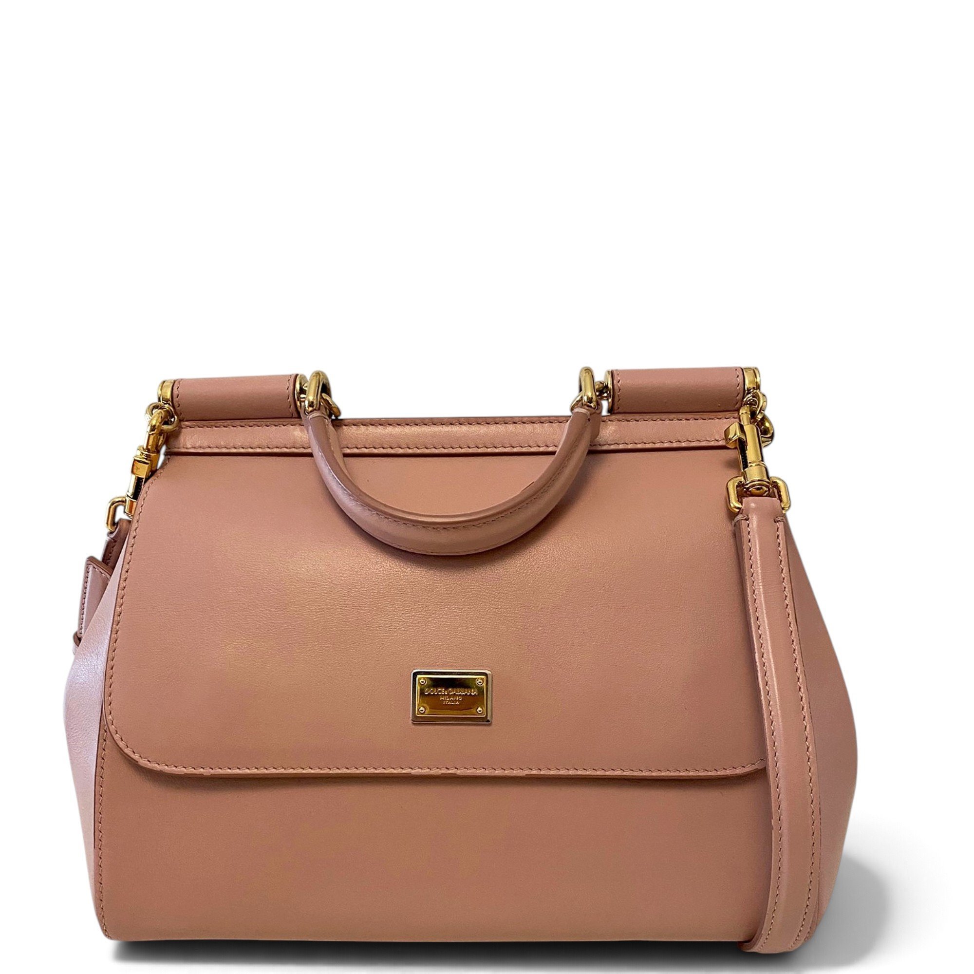 Dolce & Gabbana Sicily leather handbag