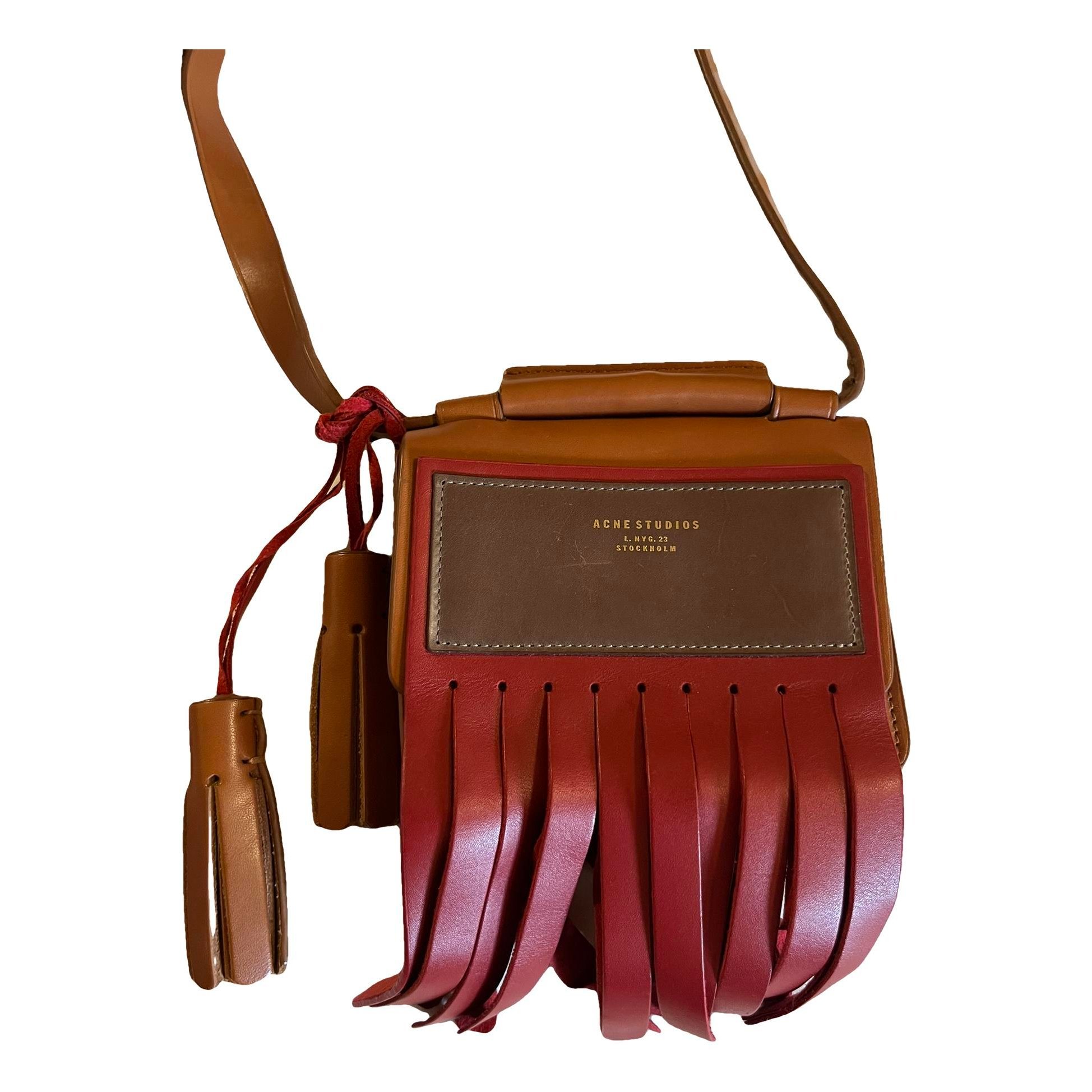 Leather crossbody bag