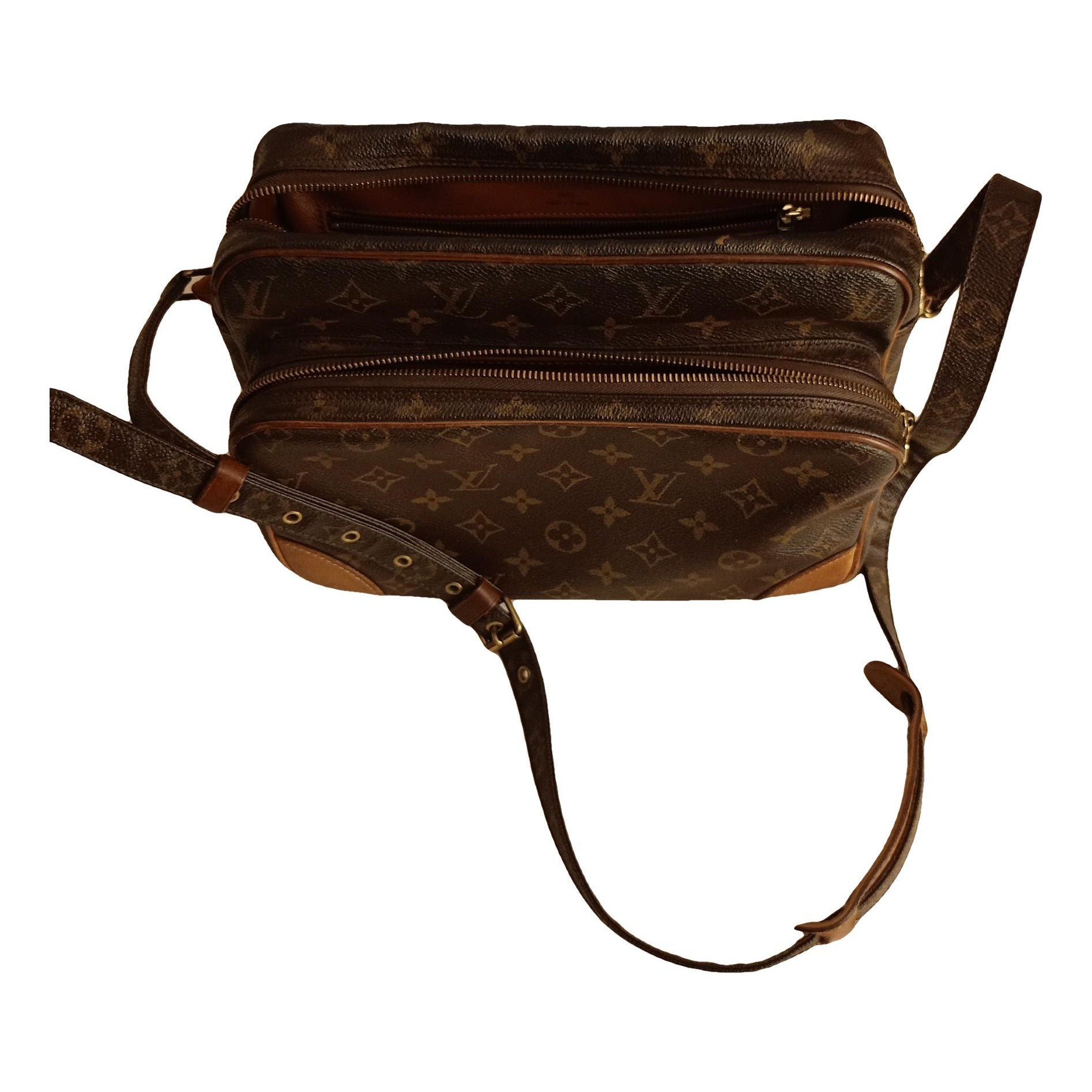 Nile leather crossbody bag