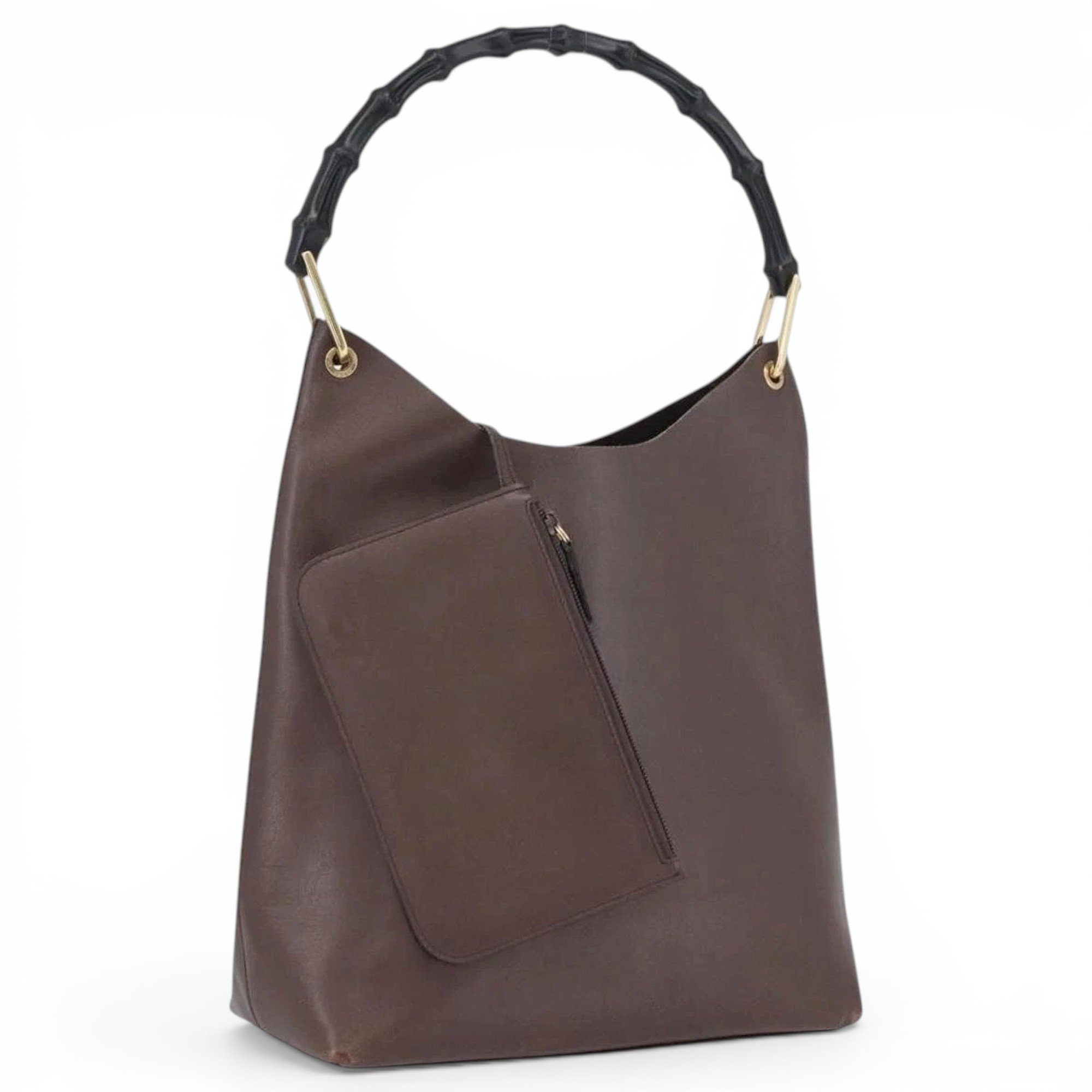 Leather handbag