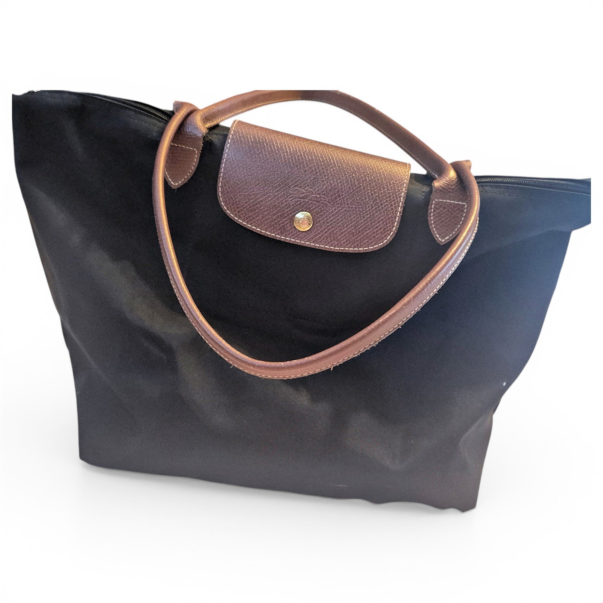 Pliage vinyl handbag