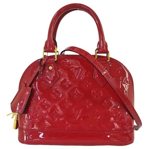 Alma BB patent leather handbag