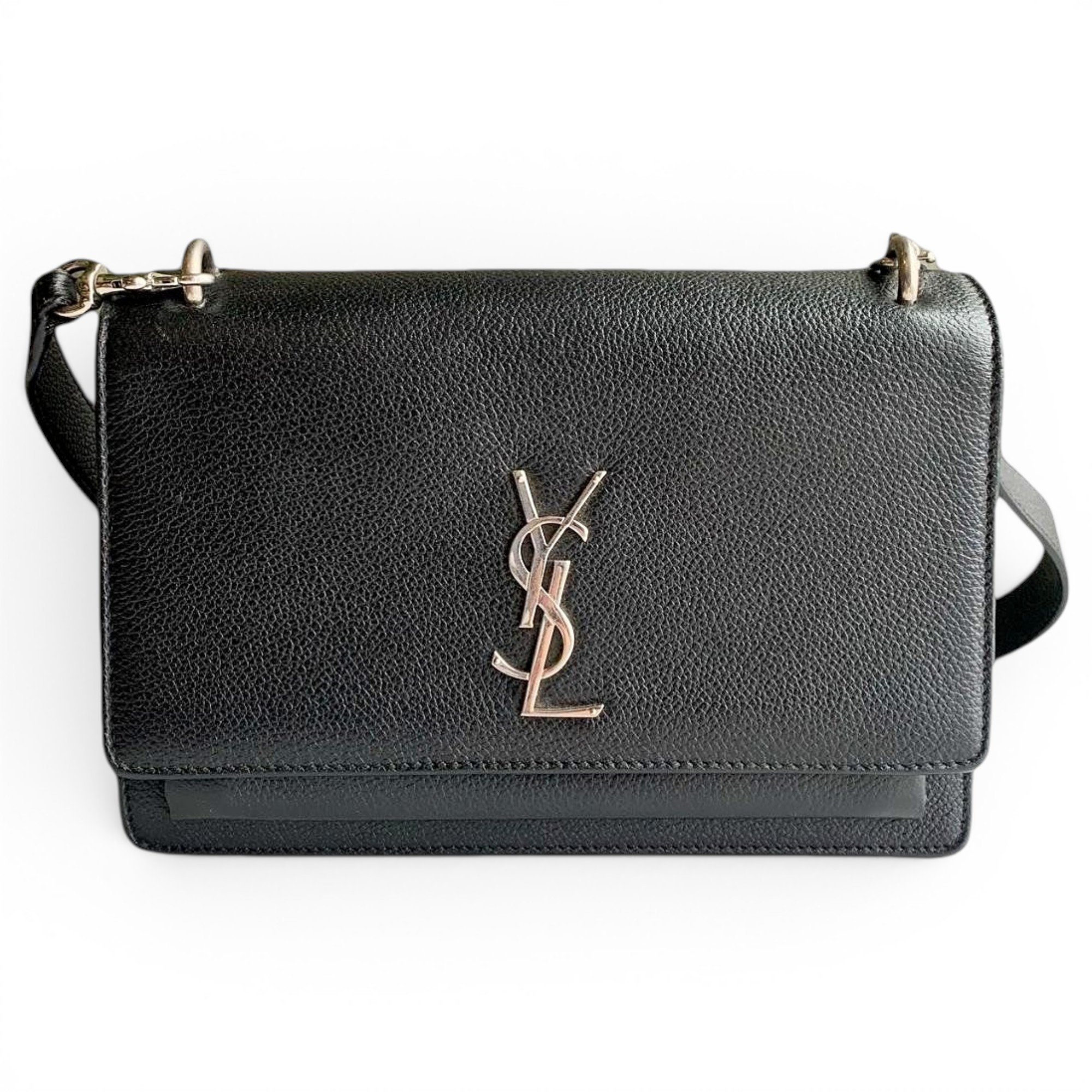 Sunset leather crossbody bag