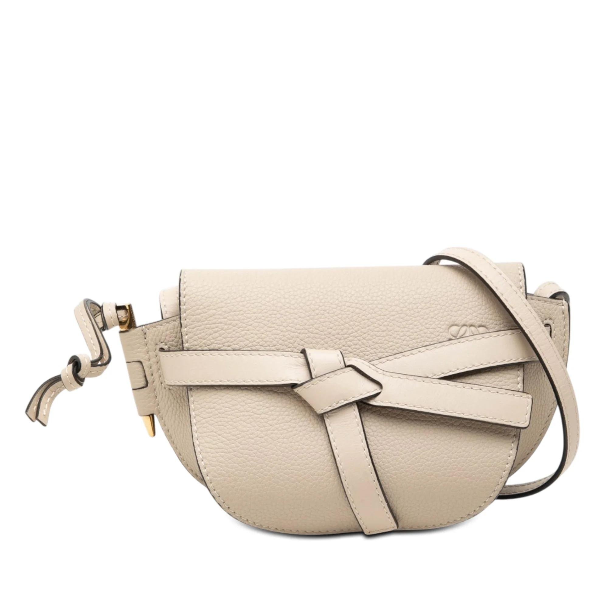 Gate leather crossbody bag