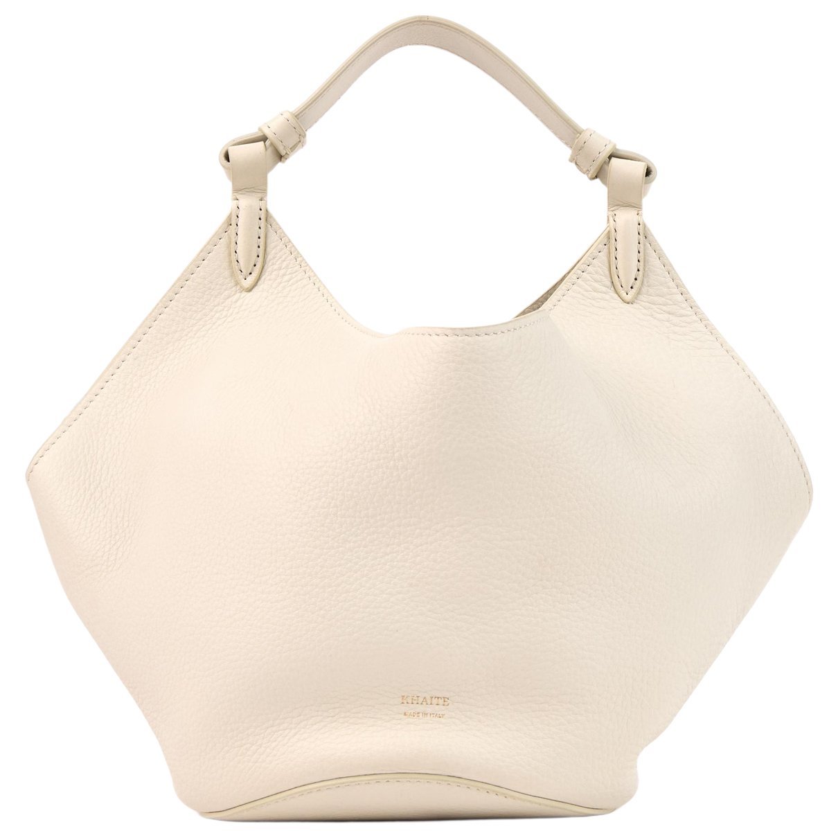 Lotus leather tote