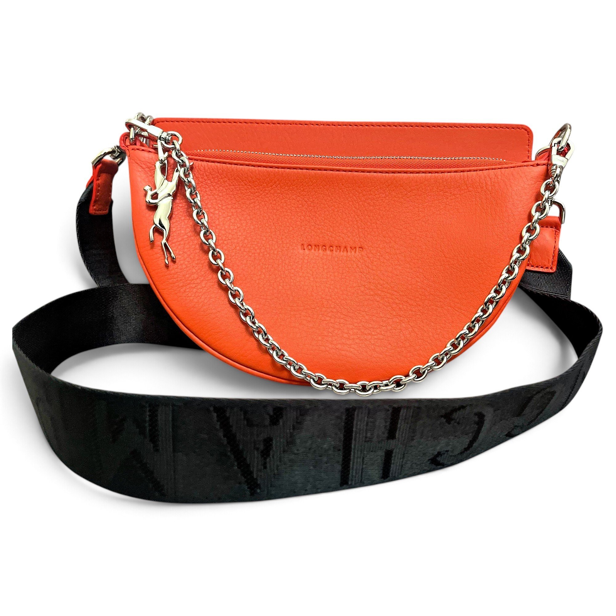 Leather crossbody bag