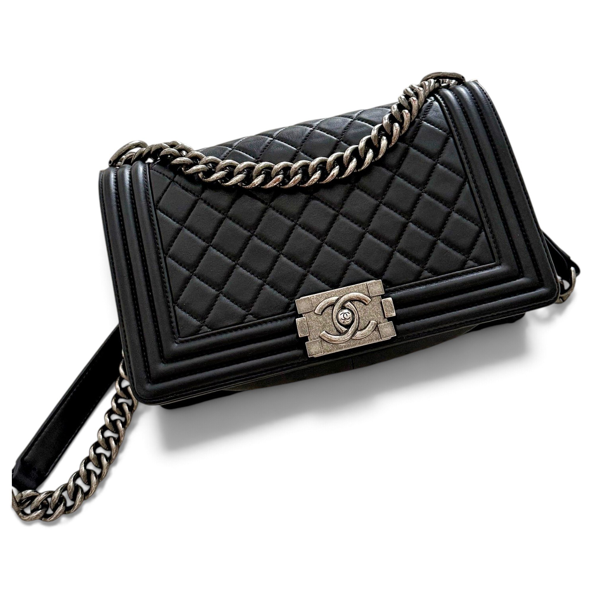 Boy leather handbag