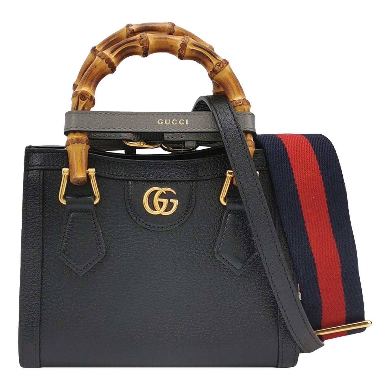 Diana Bamboo leather tote