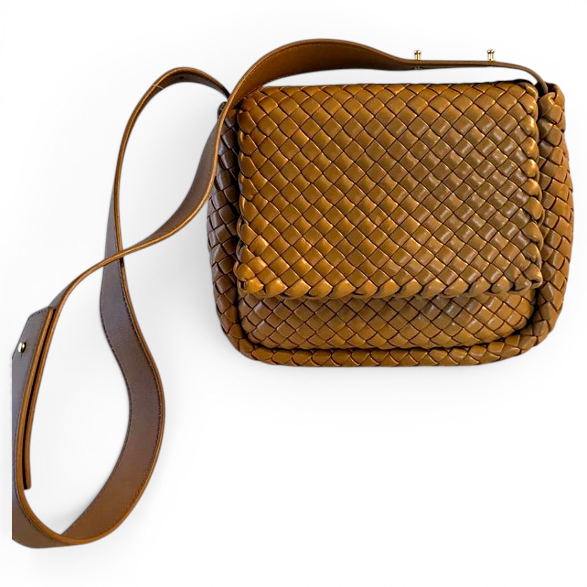 Cassette Padded leather handbag