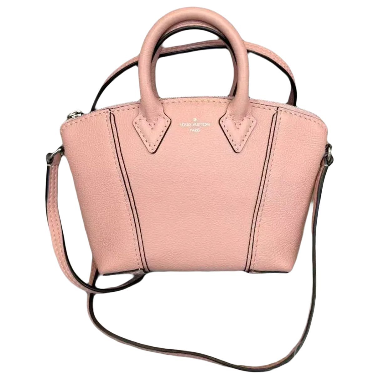 Lockit leather handbag