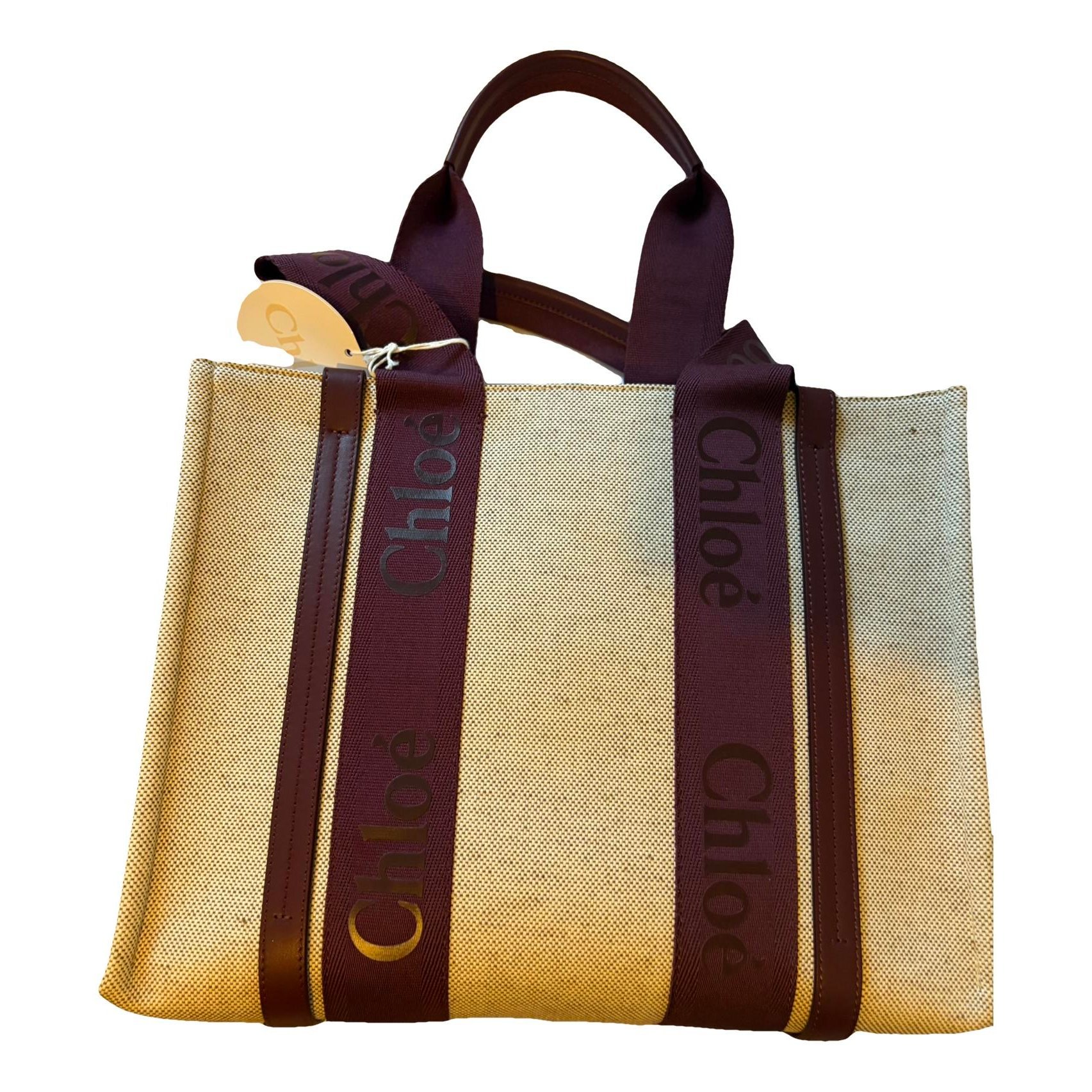 Woody cloth tote