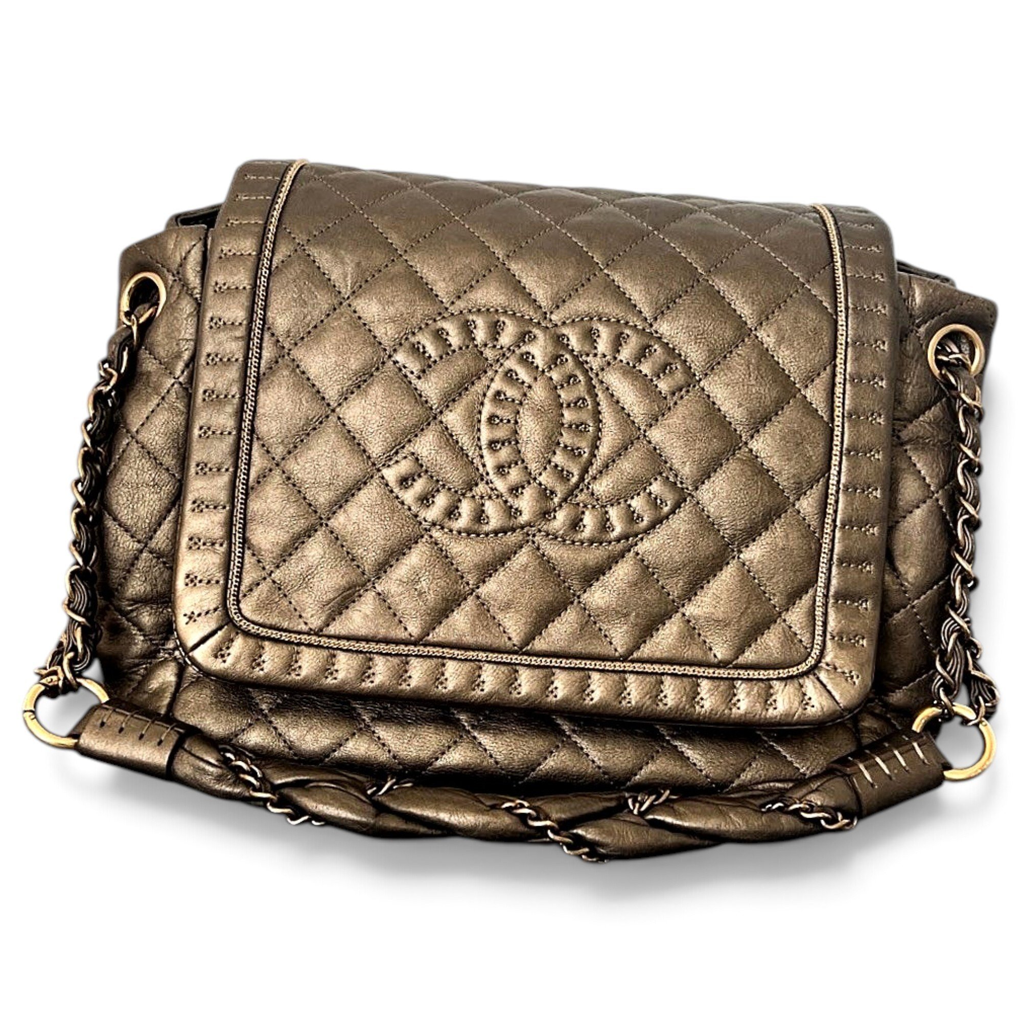 Leather handbag